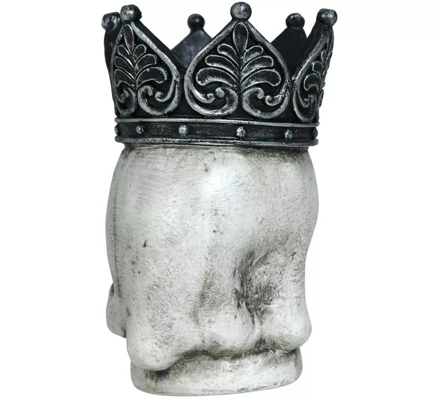 Translation missing: en.Calavera con Corona 14x11 cm