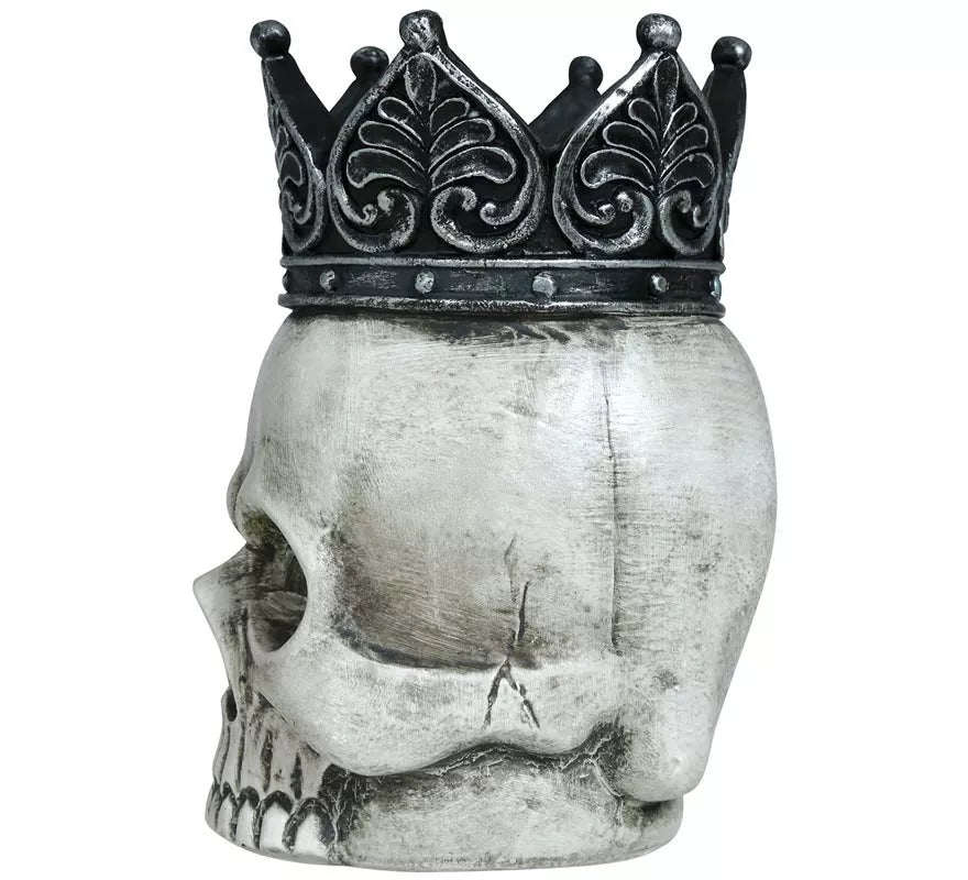 Translation missing: en.Calavera con Corona 14x11 cm