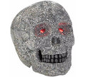 Calavera con Ojos rojos y Luz 39x48 cm
