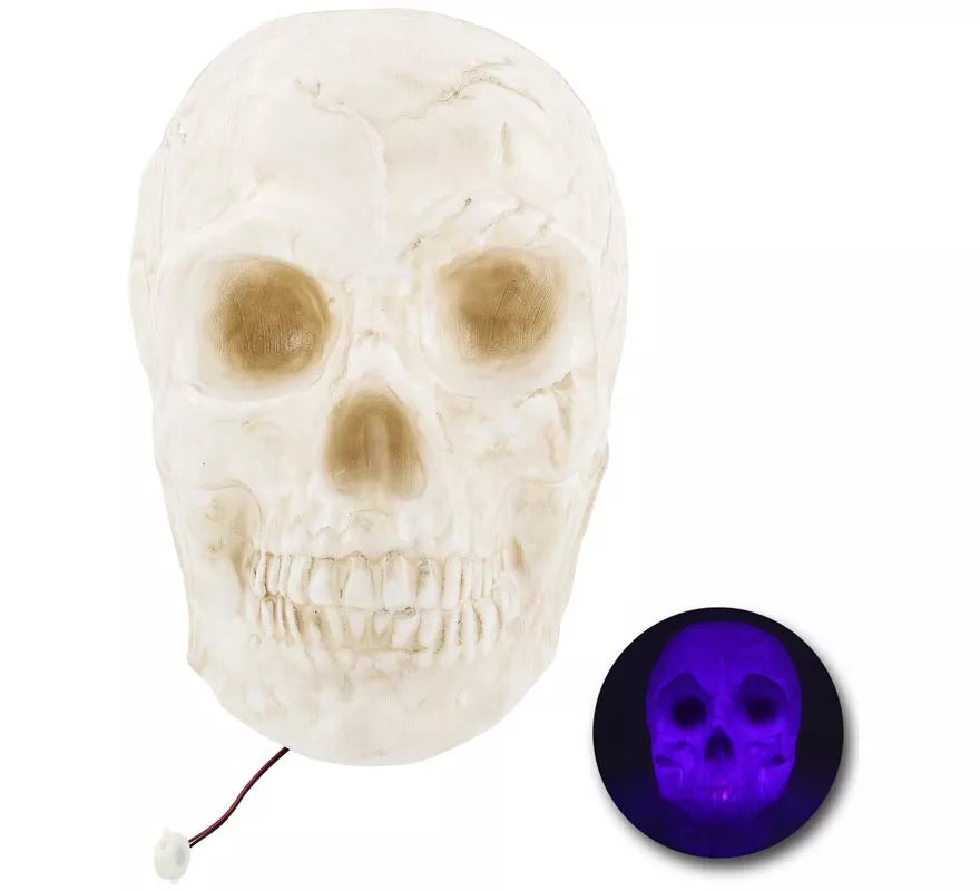 Calavera Grande con Luz de 25x30x30 cm