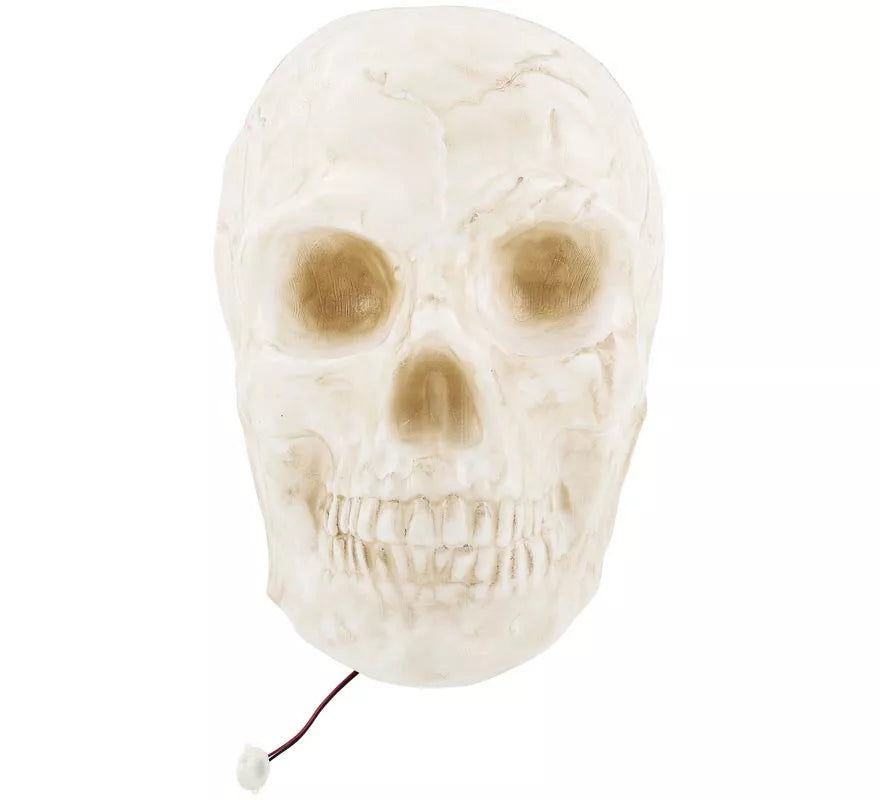 Calavera Grande con Luz de 25x30x30 cm