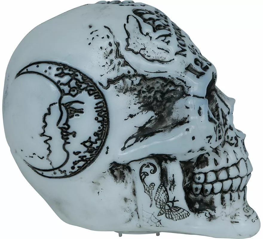 Translation missing: en.Calavera Ouija Decorada con Luz de 20 cm