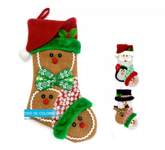 Christmas Decoration Stocking in assorted 50 cm models
