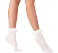Calcetines blancos con Volante de Encaje de 70 DEN