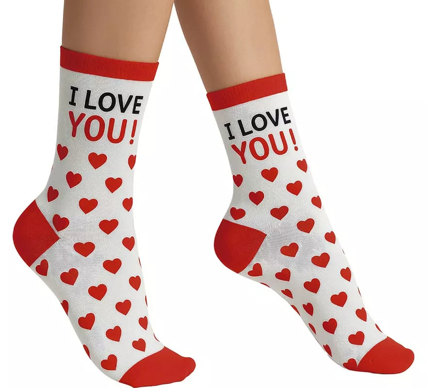 Calcetines de Corazones para adultos