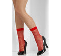 Calcetines de Rejilla Rojos