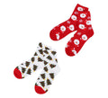 Calcetines Navideños Árbol y Papá Noel Talla 28-35 en modelos surtidos infantil