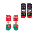 Calcetines Navideños Árboles Talla 28-35 en modelos surtidos infantil