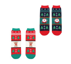 Christmas Tree Socks Size 28-35 in assorted children's models