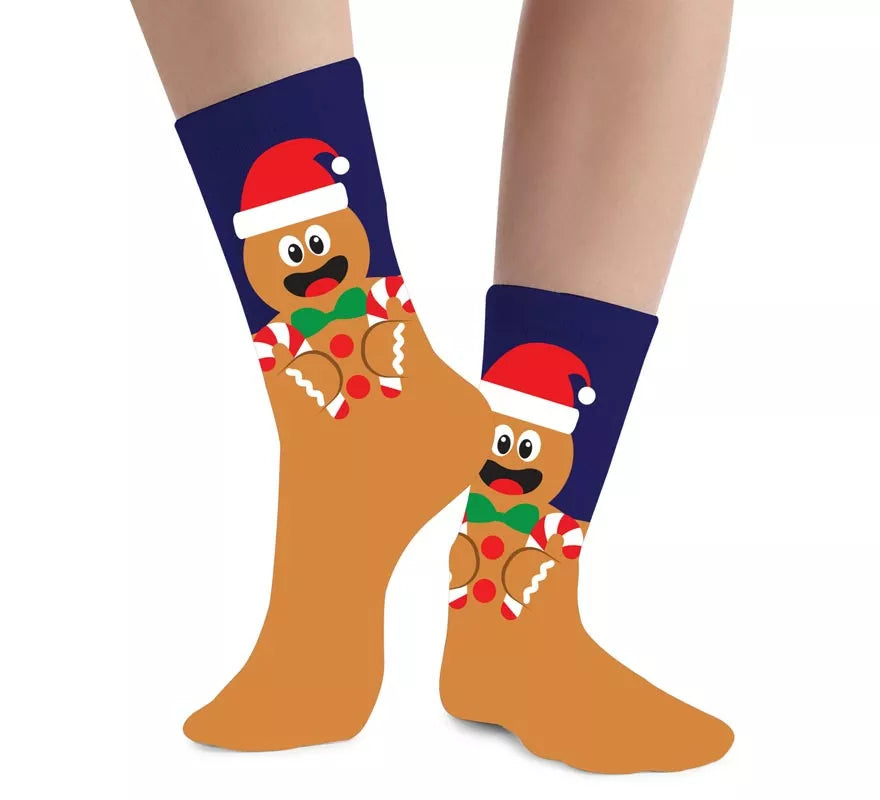 Translation missing: en.Calcetines Navideños de Muñeco de Jengibre
