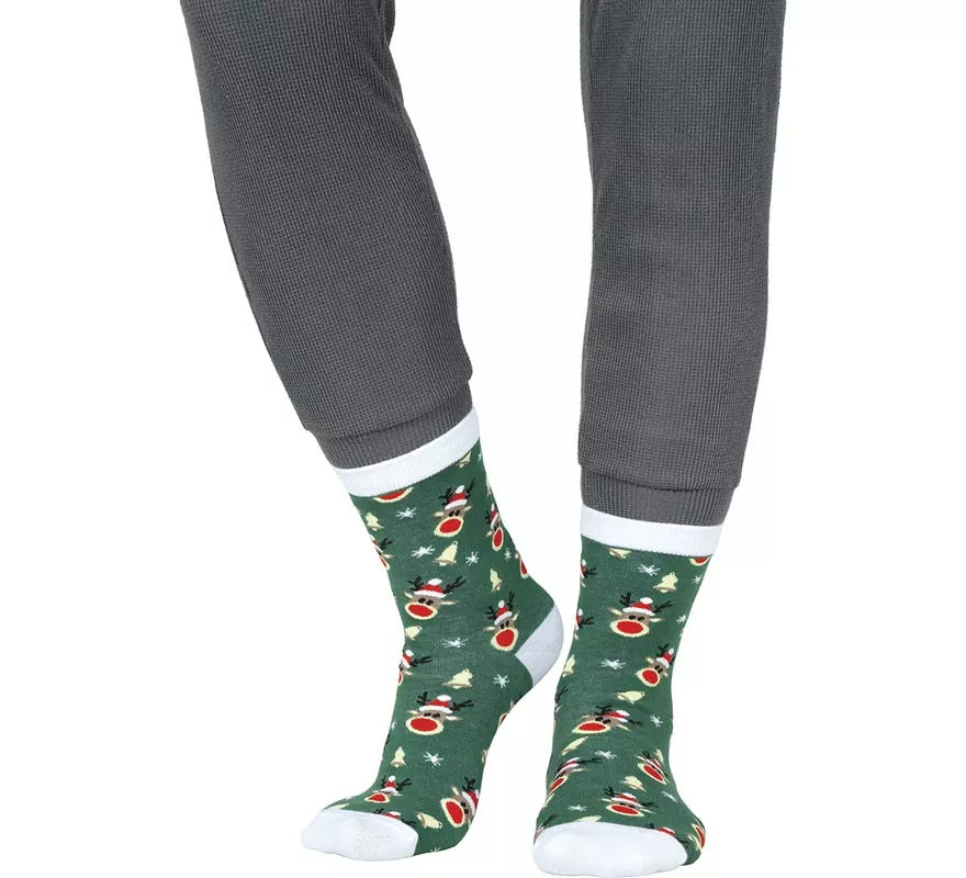 Calcetines Navideños Elfo en números del 22 al 48