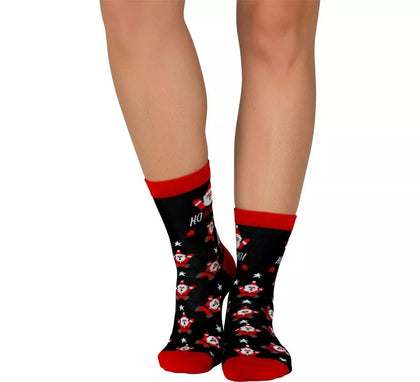 Calcetines Navideños Ho Ho Ho en números del 22 al 48