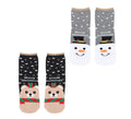 Calcetines Navideños Muñeco de nieve y Oso Talla 28-35 en modelos surtidos infantil