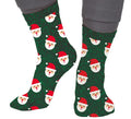 Calcetines Navideños Papá Noel con Purpurina en números del 22 al 41