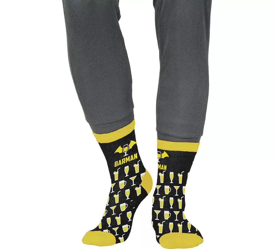 Calcetines negros Barman para adultos