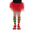 Calcetines Payaso de rayas para adulto