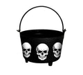 Caldero Calavera temible de 24x23x15 cm