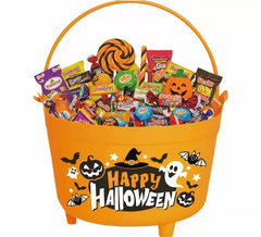 'Happy Halloween' cauldron 24x23x15 cm