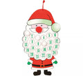 Calendario Adviento de Papá Noel 34 cm
