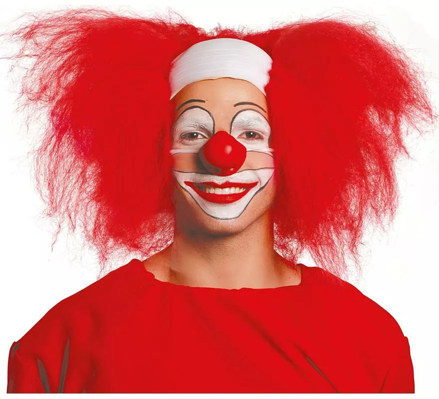 Calva con pelo de Payaso Malvado