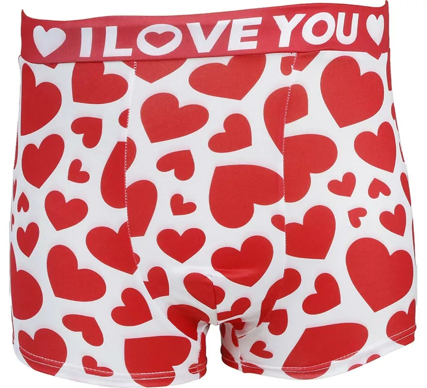 Calzoncillos I Love You para hombre