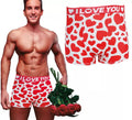 Calzoncillos I Love You para hombre