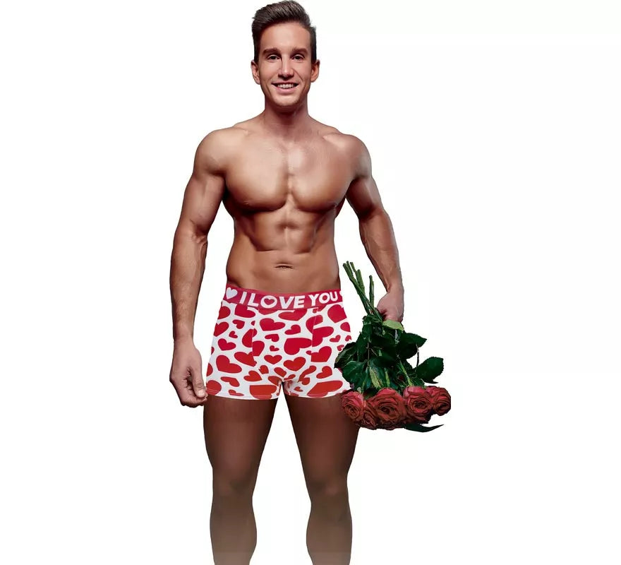 Calzoncillos I Love You para hombre