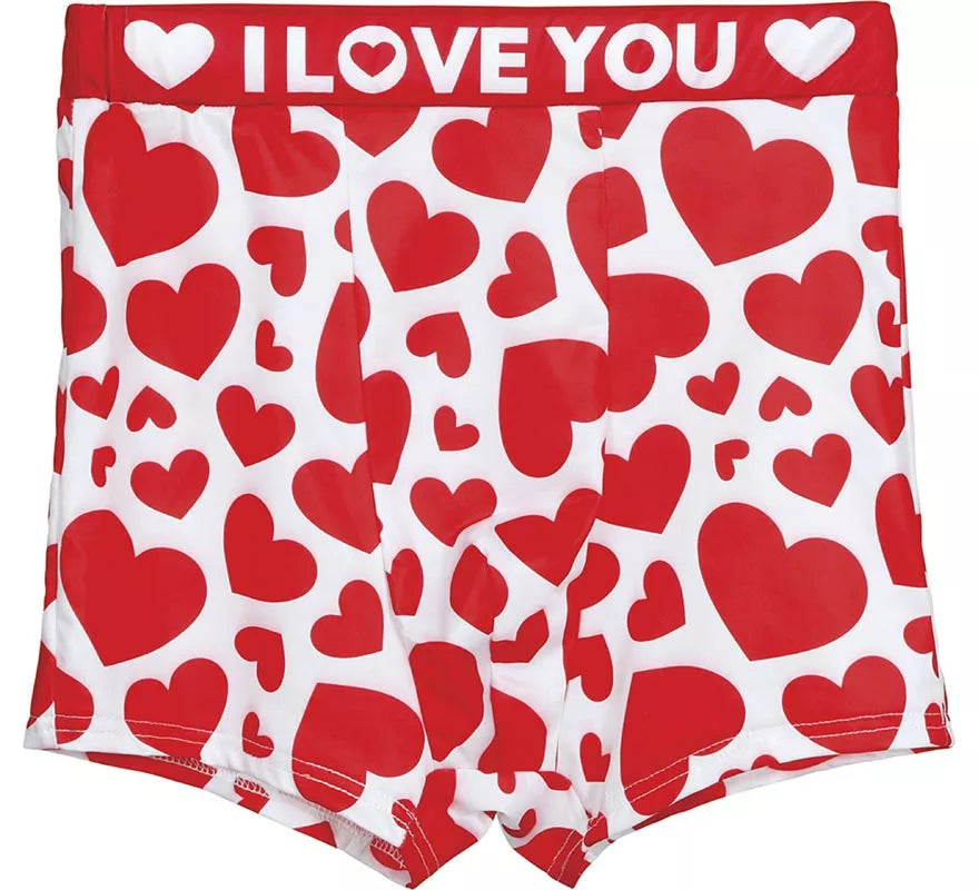 Calzoncillos I Love You para hombre