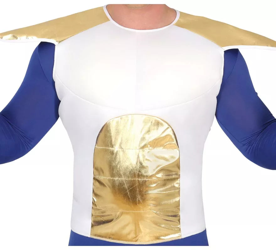 Camisa Armadura de Guerrero Saiyajin adulto