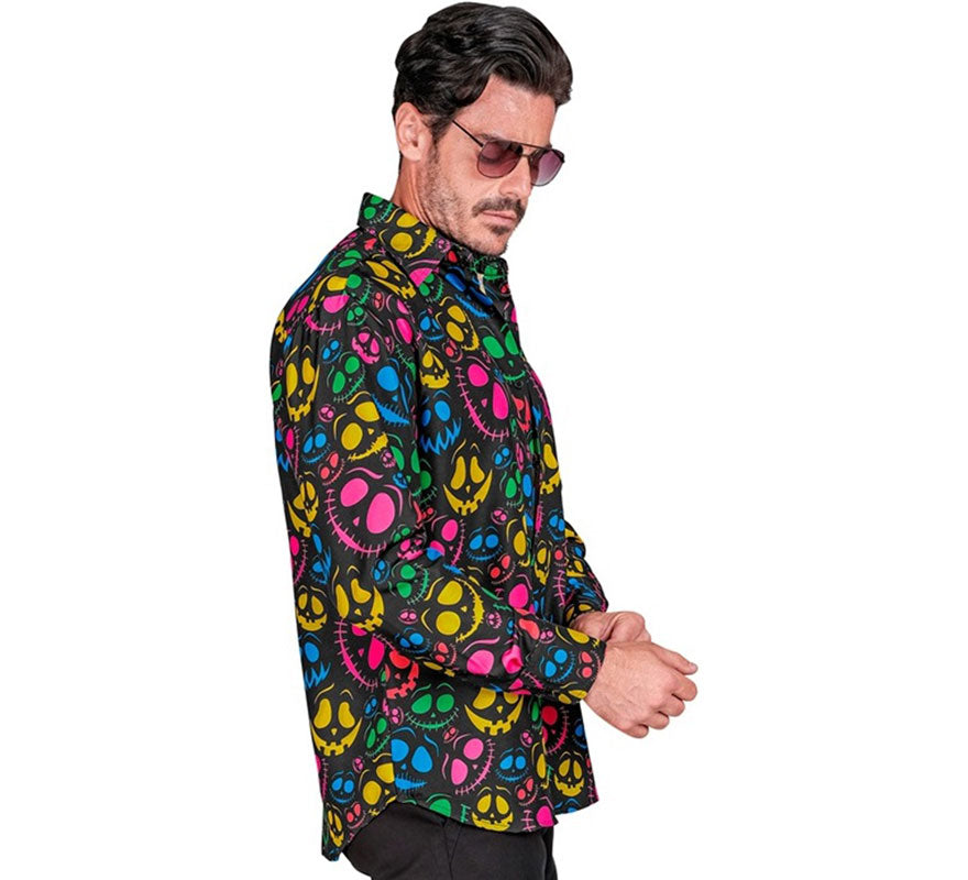 Translation missing: en.Camisa Fantasmas neón para hombre