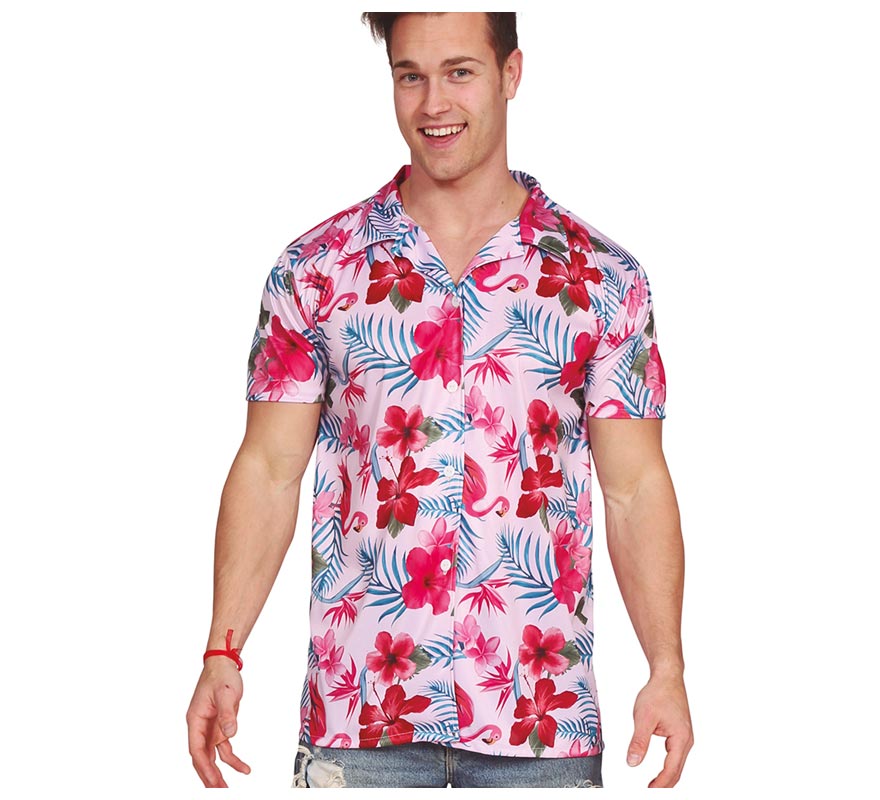 Translation missing: en.Camisa Hawaiana de Flamenco para hombre