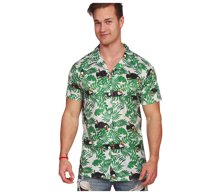 Translation missing: en.Camisa Hawaiana de Palmeras para hombre