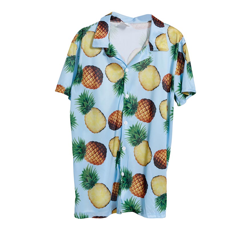 Camisa Hawaiana de Piñas para hombre