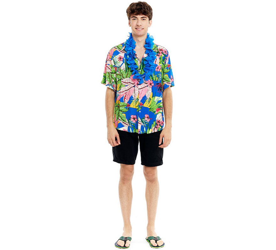 Camisa Hawaiana Tropical para hombre