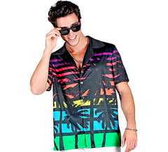 Men's 80s Hawaiian Short Sleeve Shirt