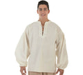 Camisa Medieval Beige para hombre