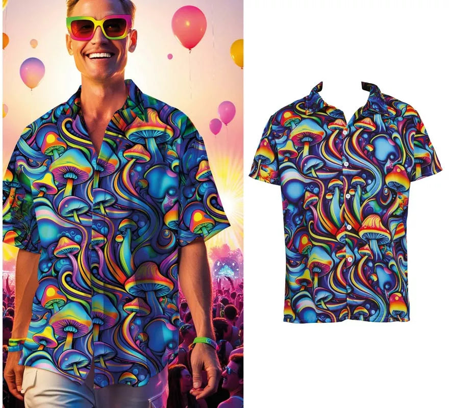 Translation missing: en.Camisa Psicodélica Setas para hombre