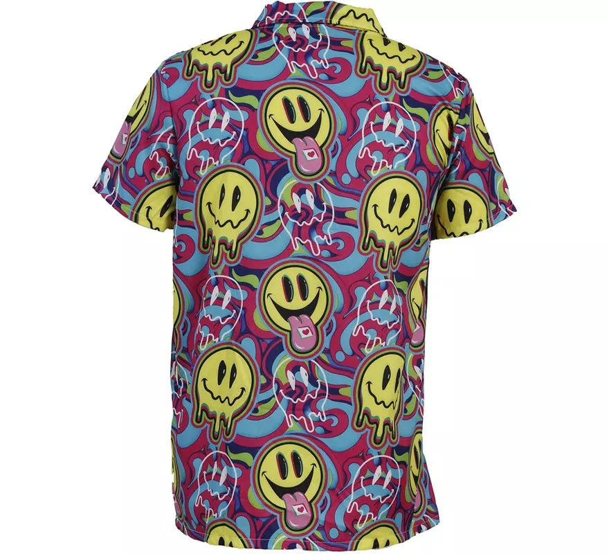 Camisa Psicodélica Smile para hombre