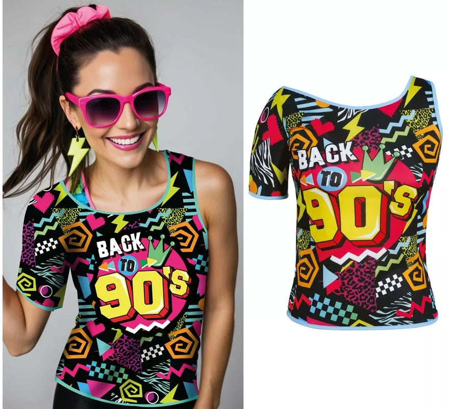Translation missing: en.Camiseta Años 90 para mujer