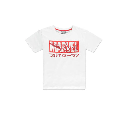 Camiseta Chica Spiderman Japonés Marvel