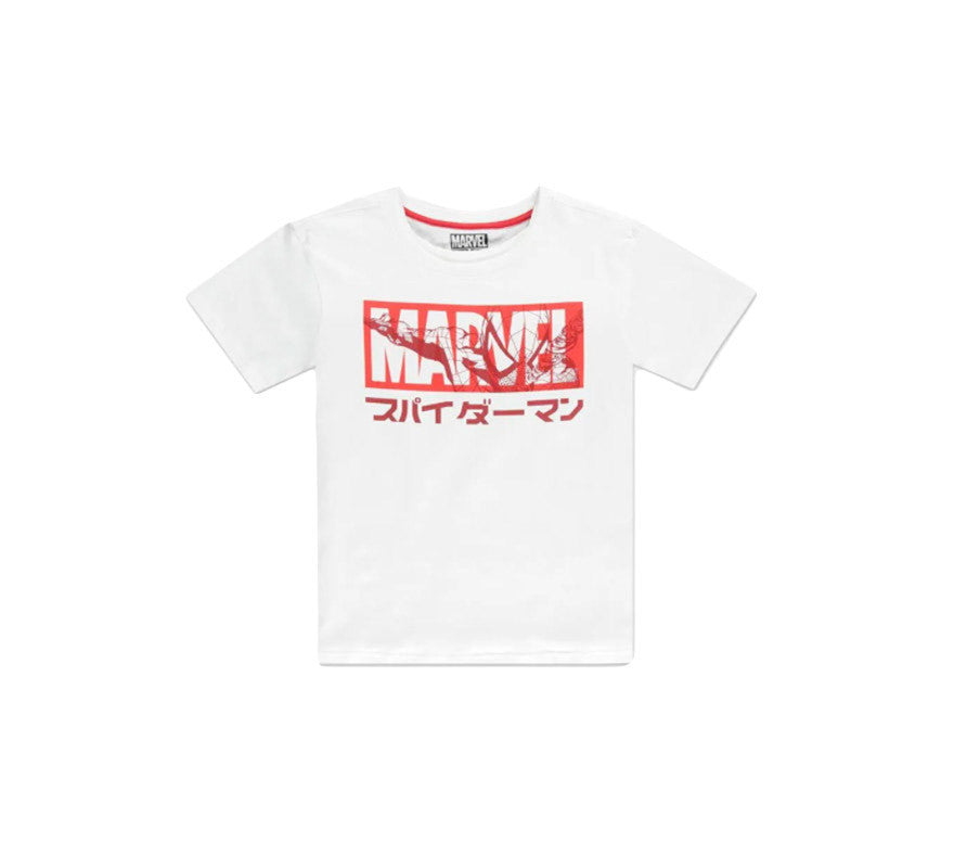 Camiseta Chica Spiderman Japonés Marvel