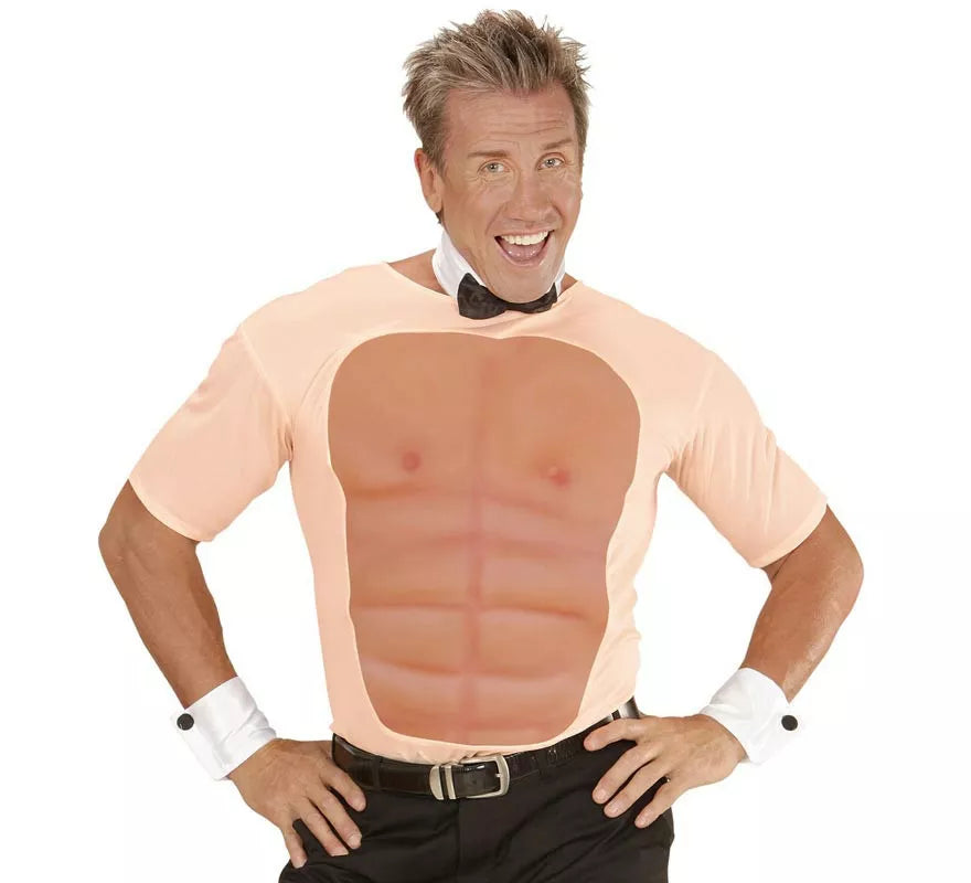 Camiseta con Pecho Musculoso para hombre