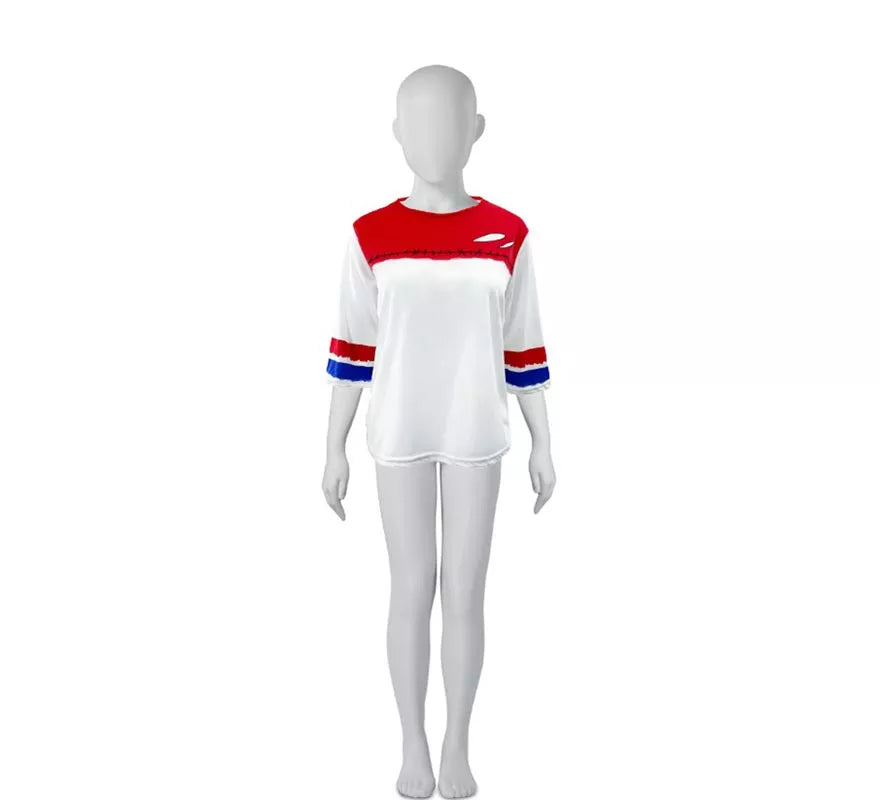 Camiseta de Béisbol de Payasa Villana para niña