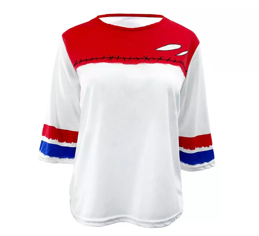 Camiseta de Béisbol de Payasa Villana para niña