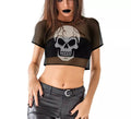 Camiseta de Red Calavera para mujer