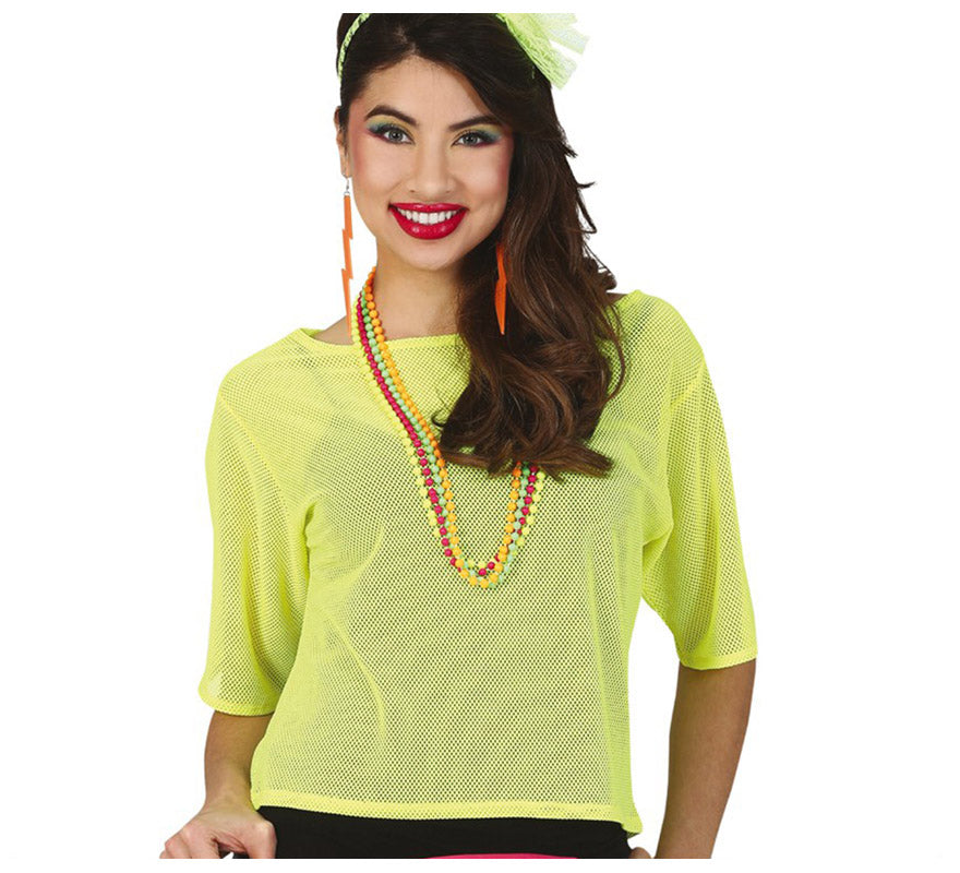 Camiseta de red o rejilla Neón en varios colores