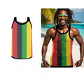 Camiseta de Rejilla Jamaica multicolor para hombre