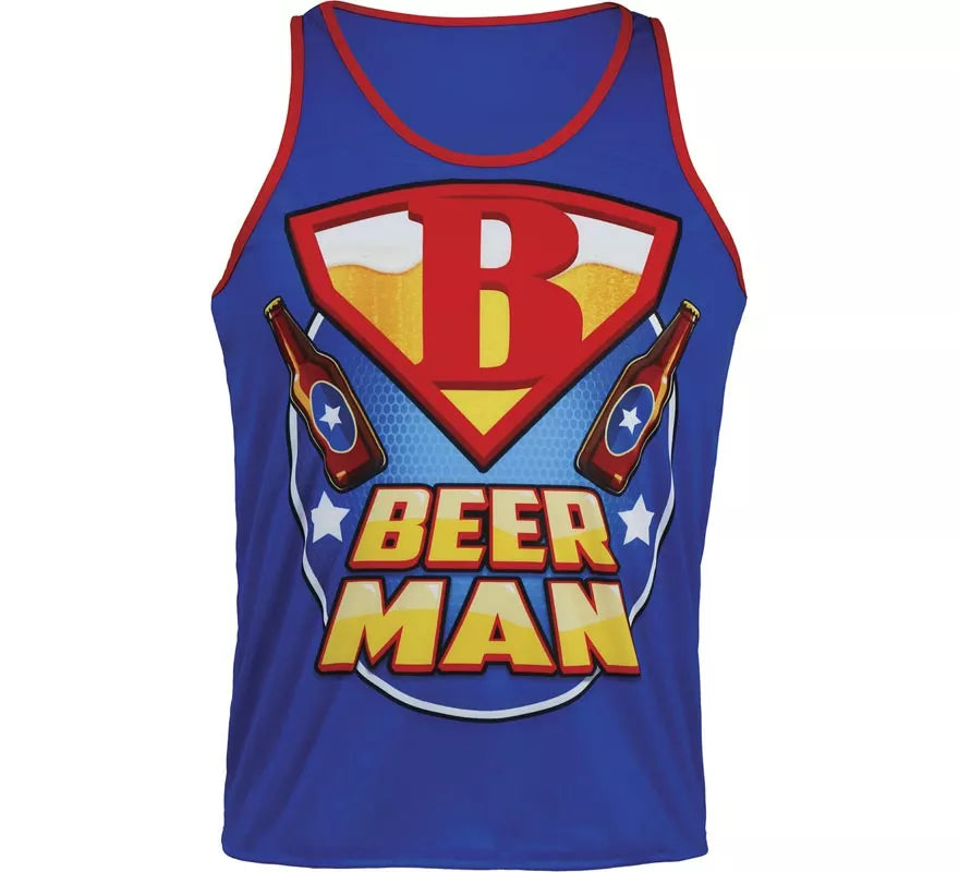 Camiseta de Tirantes BeerMan para hombre
