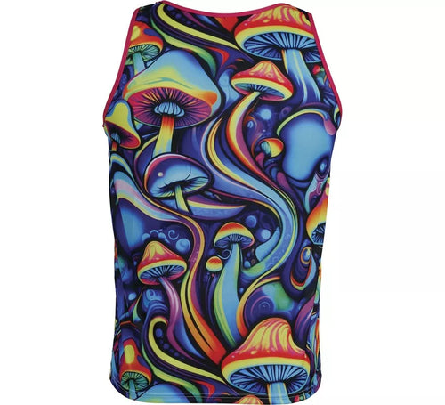 Camiseta de Tirantes Psicodélica Setas para hombre