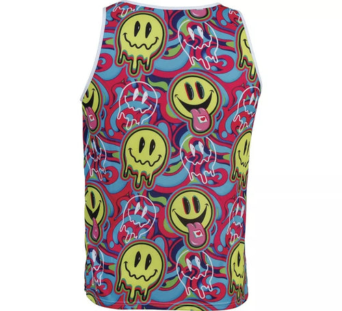 Camiseta de Tirantes Psicodélica Smile para hombre